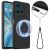 Защитный чехол Deexe Silicone Case with MagSafe для Motorola Moto G86 - Black: фото 1 из 8