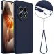 Защитный чехол Deexe Silicone Case with MagSafe для OnePlus 13 - Dark Blue (373065DB). Фото 2 из 9