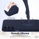 Захисний чохол Deexe Silicone Case with MagSafe для Samsung Galaxy A17 (A175) - Black (385022B). Фото 6 з 9
