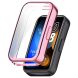 Защитный чехол Deexe Silicone Frame для Huawei Band 8 / 9 - Pink (328517P). Фото 1 из 8