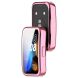 Защитный чехол Deexe Silicone Frame для Huawei Band 8 / 9 - Pink (328517P). Фото 7 из 8