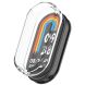 Захисний чохол Deexe Silicone Frame для Xiaomi Mi Smart Band 10 - Transparent (385500T). Фото 1 з 4