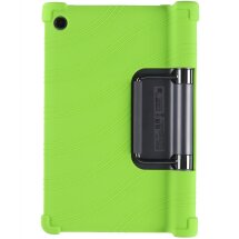 Захисний чохол Deexe Silicone Kickstand для Lenovo Yoga Tab 11 - Green: фото 1 з 8