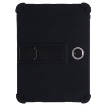 Защитный чехол Deexe Silicone Kickstand для OnePlus Pad Pro - Black: фото 1 из 11