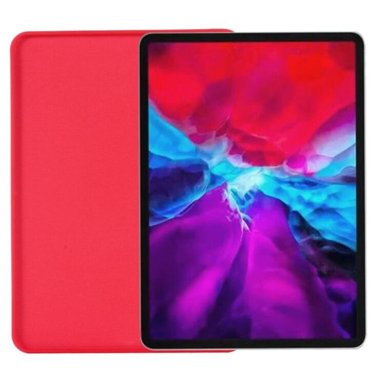 Защитный чехол Deexe Silicone Shell для Apple iPad Pro 11 (2024) - Red: фото 4 из 9