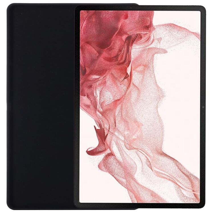 Защитный чехол Deexe Silicone Shell для Samsung Galaxy Tab S10 Plus - Black: фото 4 из 8