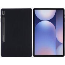 Защитный чехол Deexe Silicone Shell для Samsung Galaxy Tab S10 Plus - Black: фото 1 из 8