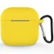 Захисний чохол Deexe Silicone Sleeve для Apple AirPods 4 - Yellow (364411Y). Фото 1 з 11