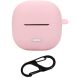Защитный чехол Deexe Silicone Sleeve для Xiaomi Redmi Buds 6 Lite - Pink (370500P). Фото 1 из 10