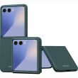 Захисний чохол Deexe Soft Touch Case для Samsung Galaxy Flip 8 - Green (423511G)