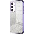 Защитный чехол Deexe Sparkles Cover для Samsung Galaxy S24 Plus - Purple (343434V)