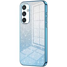 Защитный чехол Deexe Sparkles Cover для Samsung Galaxy S25 (S931) - Blue: фото 1 из 7