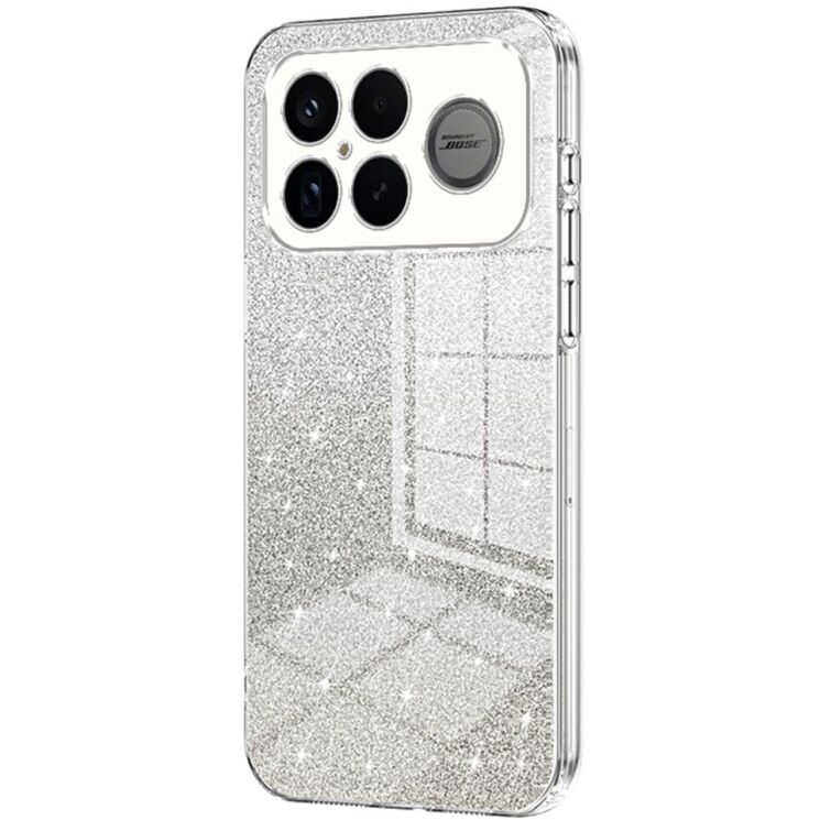Защитный чехол Deexe Sparkles Cover для Xiaomi Poco F8 Ultra - Transparent: фото 1 из 7