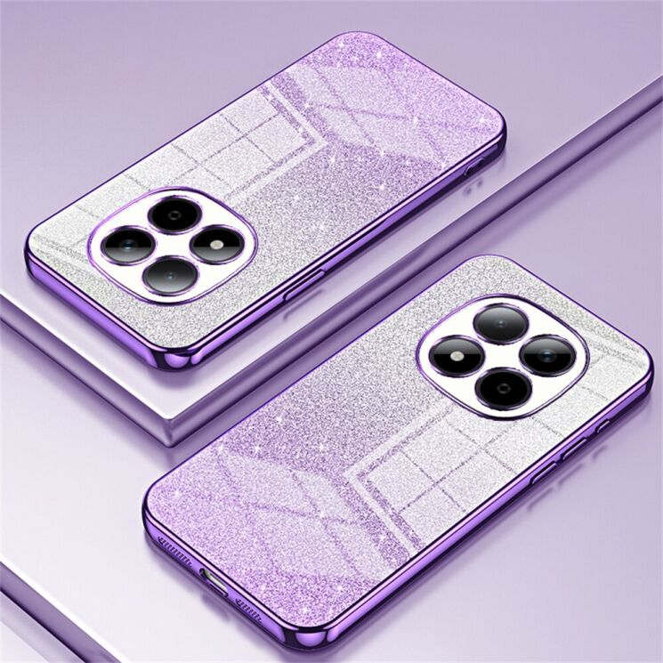 Защитный чехол Deexe Sparkles Cover для Xiaomi Redmi Note 15 Pro 5G - Purple (405021V) Защитный чехол Deexe Sparkles Cover для Xiaomi Redmi Note 15 Pro 5G - Purple: фото 2 з 8