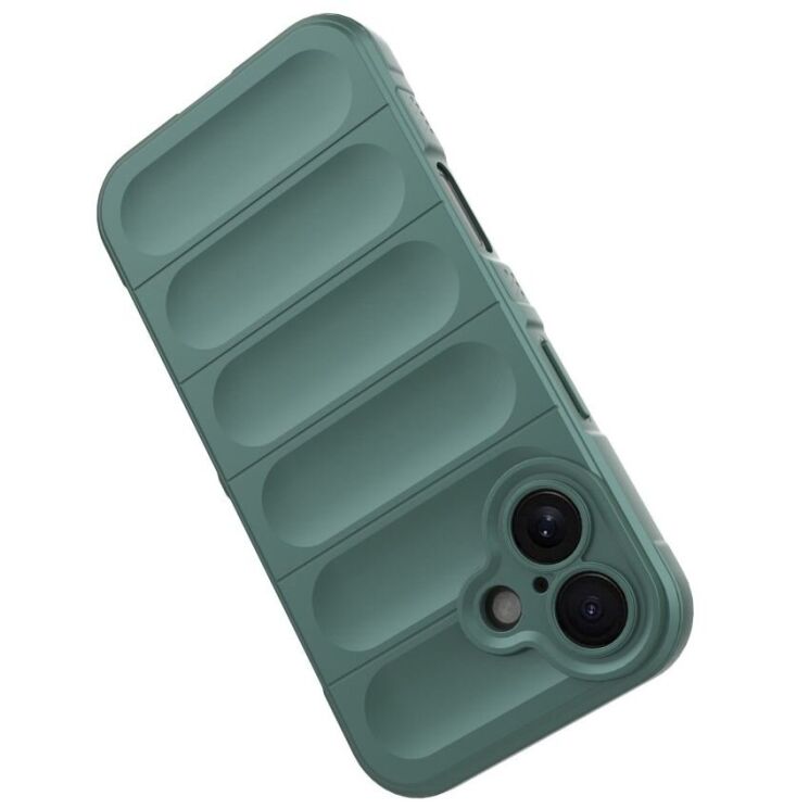 Защитный чехол Deexe Terra Case для Apple iPhone 16 - Green: фото 4 из 7
