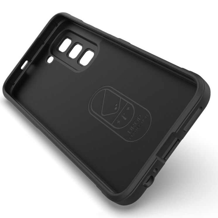 Защитный чехол Deexe Terra Case для Infinix Hot 50 Pro - Black: фото 2 из 6