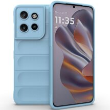 Защитный чехол Deexe Terra Case для Motorola Edge 50 Neo - Baby Blue: фото 1 из 7