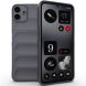 Защитный чехол Deexe Terra Case для Nothing CMF Phone 1 - Dark Grey (370911DH). Фото 1 из 5