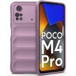 Защитный чехол Deexe Terra Case для Xiaomi Poco M4 Pro 4G - Light Purple (299039LV)