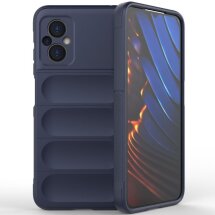 Защитный чехол Deexe Terra Case для Xiaomi Poco M5 - Dark Blue: фото 1 из 6