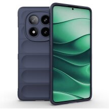 Захисний чохол Deexe Terra Case для Xiaomi Redmi Note 14 Pro 5G - Dark Blue: фото 1 з 6