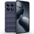 Защитный чехол Deexe Terra Case для Xiaomi Redmi Note 14 Pro 5G - Dark Blue (373110DB)