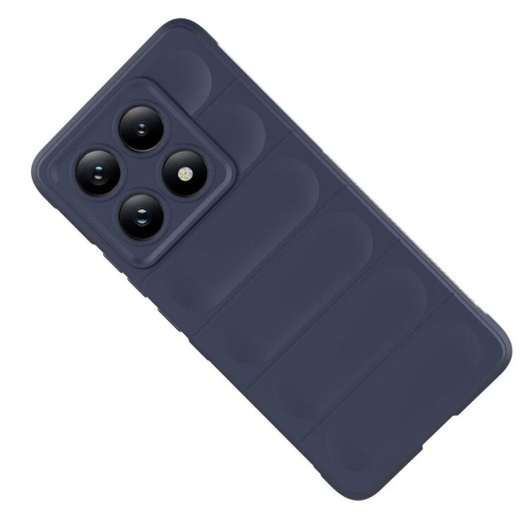 Защитный чехол Deexe Terra Case для Xiaomi Redmi Note 14 Pro 5G - Dark Blue: фото 3 из 9