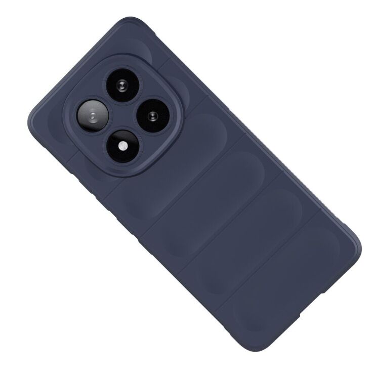 Захисний чохол Deexe Terra Case для Xiaomi Redmi Note 14 Pro 5G - Dark Blue: фото 3 з 6