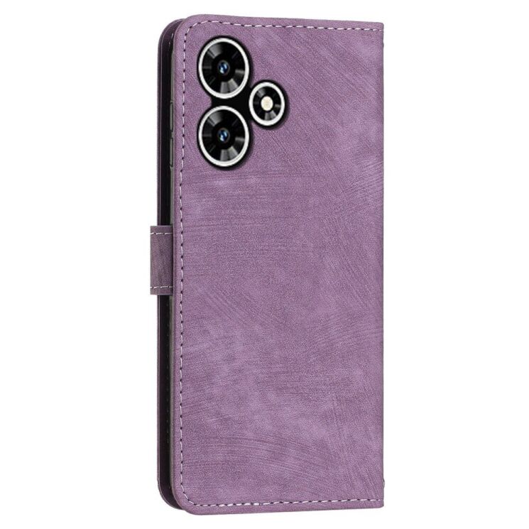 Захисний чохол Deexe Vintage Lines для Infinix Hot 30 Play (X6835B) - Purple: фото 7 з 9