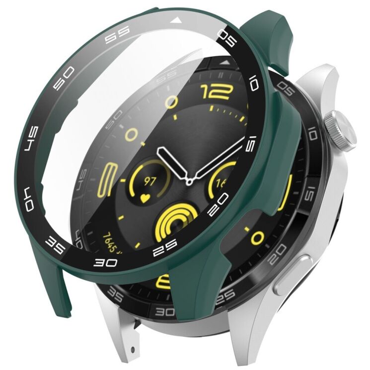 Защитный чехол Deexe Watch Case для Huawei Watch GT 4 (46mm) - Green: фото 1 из 8