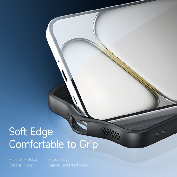 Захисний чохол DUX DUCIS Aimo Series для OnePlus 15R / Ace 6 / Ace 6T - Black: фото 7 з 9