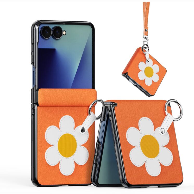 Защитный чехол DUX DUCIS Luvy Series для Samsung Galaxy Flip 8 - Orange (423522O) Защитный чехол DUX DUCIS Luvy Series для Samsung Galaxy Flip 8 - Orange: фото 1 из 10