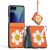 Захисний чохол DUX DUCIS Luvy Series для Samsung Galaxy Flip 8 - Orange: фото 1 з 10
