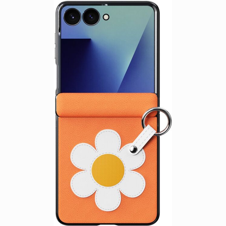 Защитный чехол DUX DUCIS Luvy Series для Samsung Galaxy Flip 8 - Orange (423522O) Защитный чехол DUX DUCIS Luvy Series для Samsung Galaxy Flip 8 - Orange: фото 2 из 10
