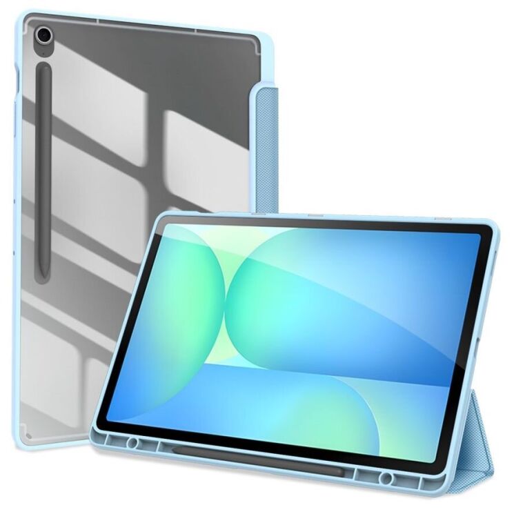 Защитный чехол DUX DUCIS TOBY Series для Samsung Galaxy Tab S10 FE Plus - Blue: фото 3 из 11