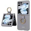 Защитный чехол GKK Ring Holder для Samsung Galaxy Flip 5 - Grey (332435H)
