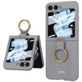 Захисний чохол GKK Ring Holder для Samsung Galaxy Flip 5 - Grey (332435H)