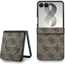 Захисний чохол Guess 4G Classic MagSafe для Samsung Galaxy Flip 8 (GUHMZF8P4MSEGCW) - Brown: фото 1 з 8
