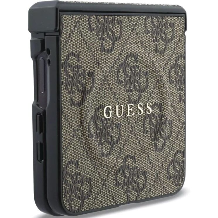 Захисний чохол Guess 4G Classic MagSafe для Samsung Galaxy Flip 8 (GUHMZF8P4MSEGCW) - Brown: фото 2 з 8
