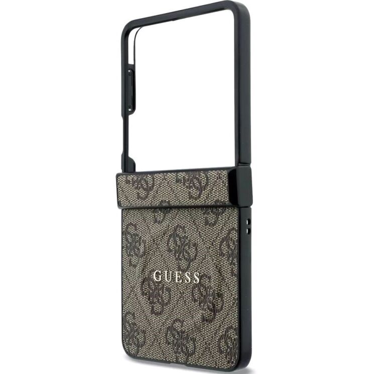 Захисний чохол Guess 4G Classic MagSafe для Samsung Galaxy Flip 8 (GUHMZF8P4MSEGCW) - Brown: фото 6 з 8