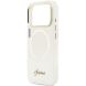Защитный чехол Guess IML Script Metal MagSafe для iPhone 17 Pro (GUHMP17L5HTCSMST) - Transparent (403263T). Фото 6 из 9