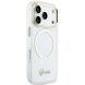Защитный чехол Guess IML Script Metal MagSafe для iPhone 17 Pro (GUHMP17L5HTCSMST) - Transparent (403263T). Фото 4 из 9