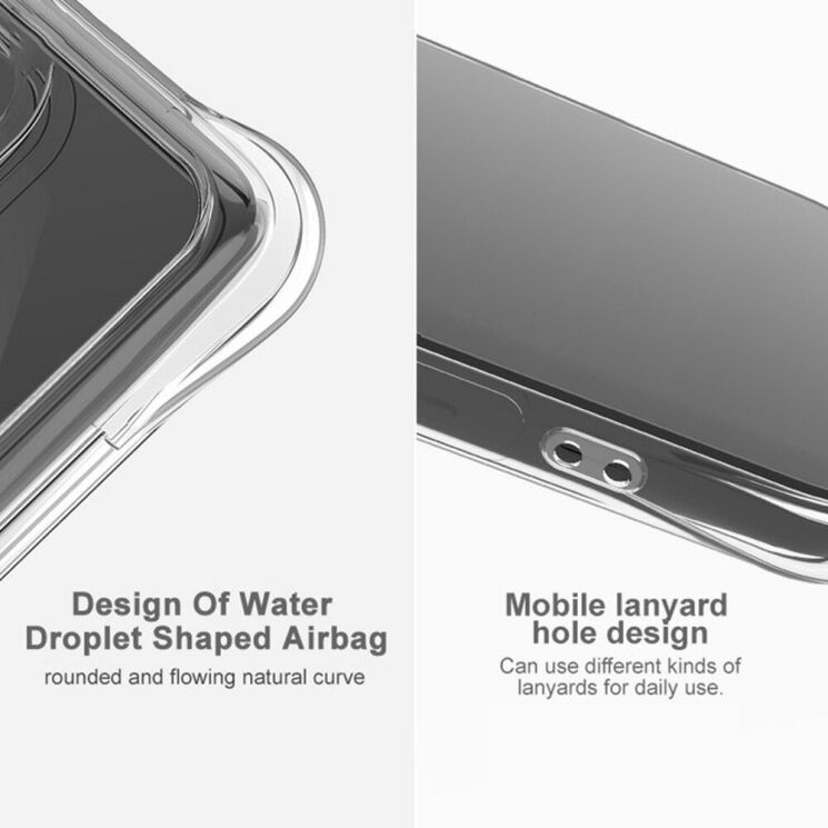 Защитный чехол IMAK Airbag MAX Case для Xiaomi 15 Pro - Transparent: фото 5 из 10