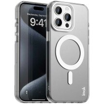 Защитный чехол IMAK Candy Series Magnetic для Apple iPhone 15 Pro Max - White: фото 1 из 6