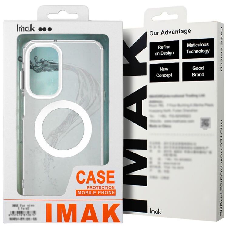 Защитный чехол IMAK Candy Series Magnetic для Motorola Edge 60 / Edge 60 Fusion - Black: фото 9 из 9