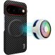 Защитный чехол IMAK Carbon Guard with MagSafe для Google Pixel 11 / 11 Pro - Carbon Fiber (425018C). Фото 2 из 8