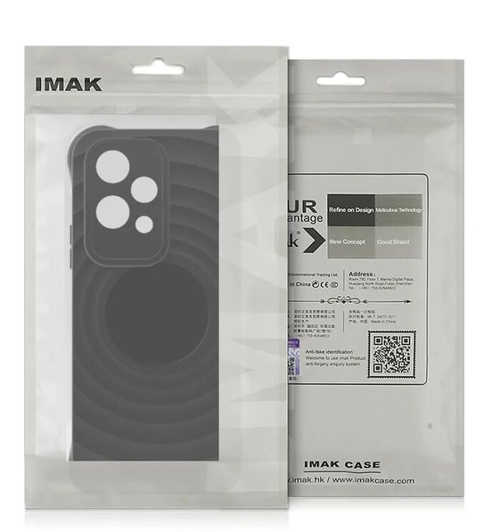 Защитный чехол IMAK Manbo для Xiaomi Redmi 13 - Matte White: фото 11 из 11