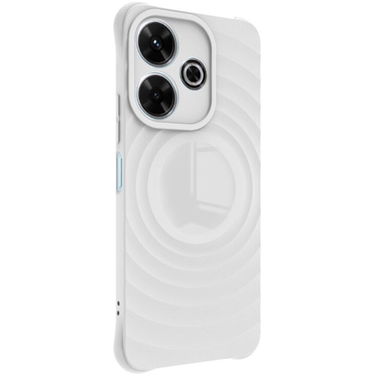 Защитный чехол IMAK Manbo для Xiaomi Redmi 13 - Matte White: фото 3 из 11