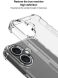 Защитный чехол IMAK Space Shield для OPPO Reno 12 Pro - Transparent (359011T). Фото 6 из 9