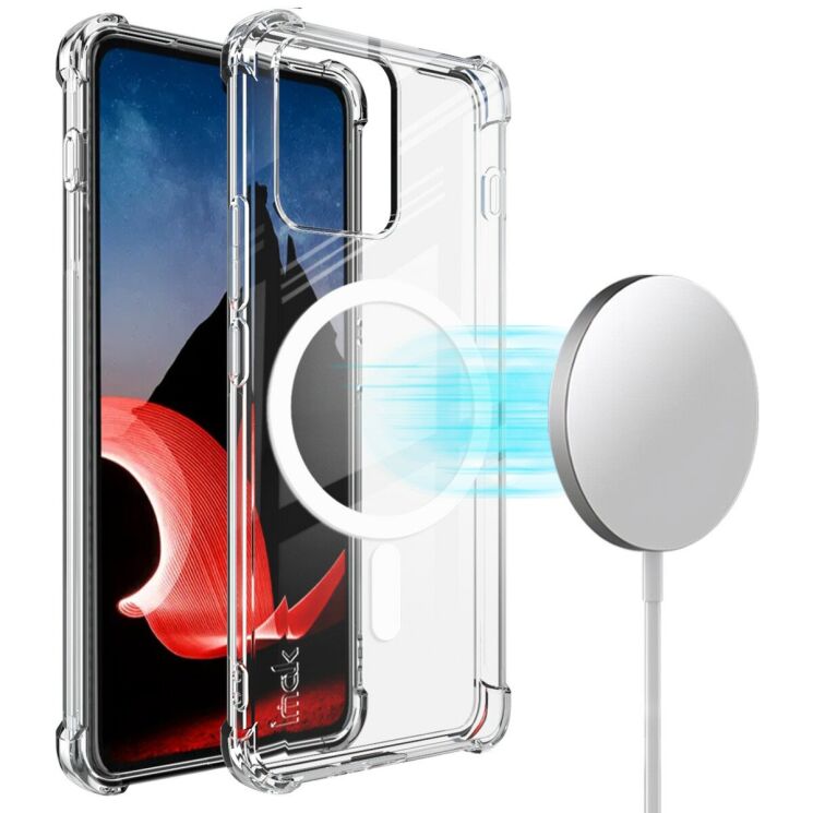 Защитный чехол IMAK Space Shield MagSafe для Motorola ThinkPhone - Transparent: фото 1 из 10